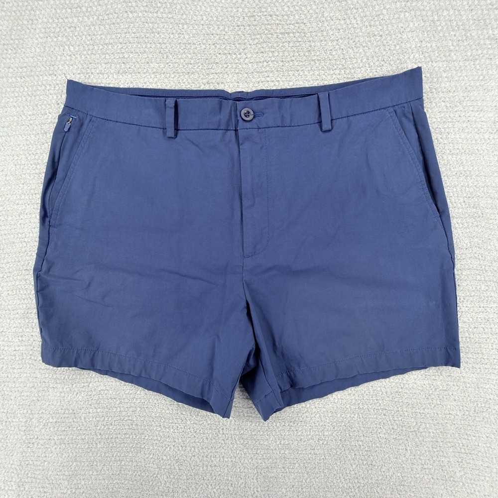 Vineyard Vines Shorts Mens 38 Navy Blue On The Go OTG Chino 5" Stretch Golf